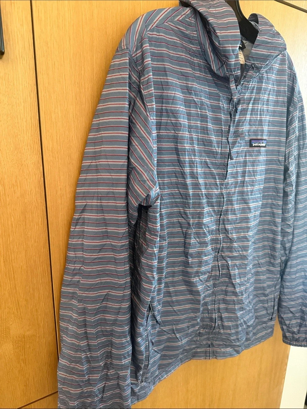 Patagonia Men’s Light Variable Full-Zip Hoodie Arroyo Seco Navy Blue Size Large